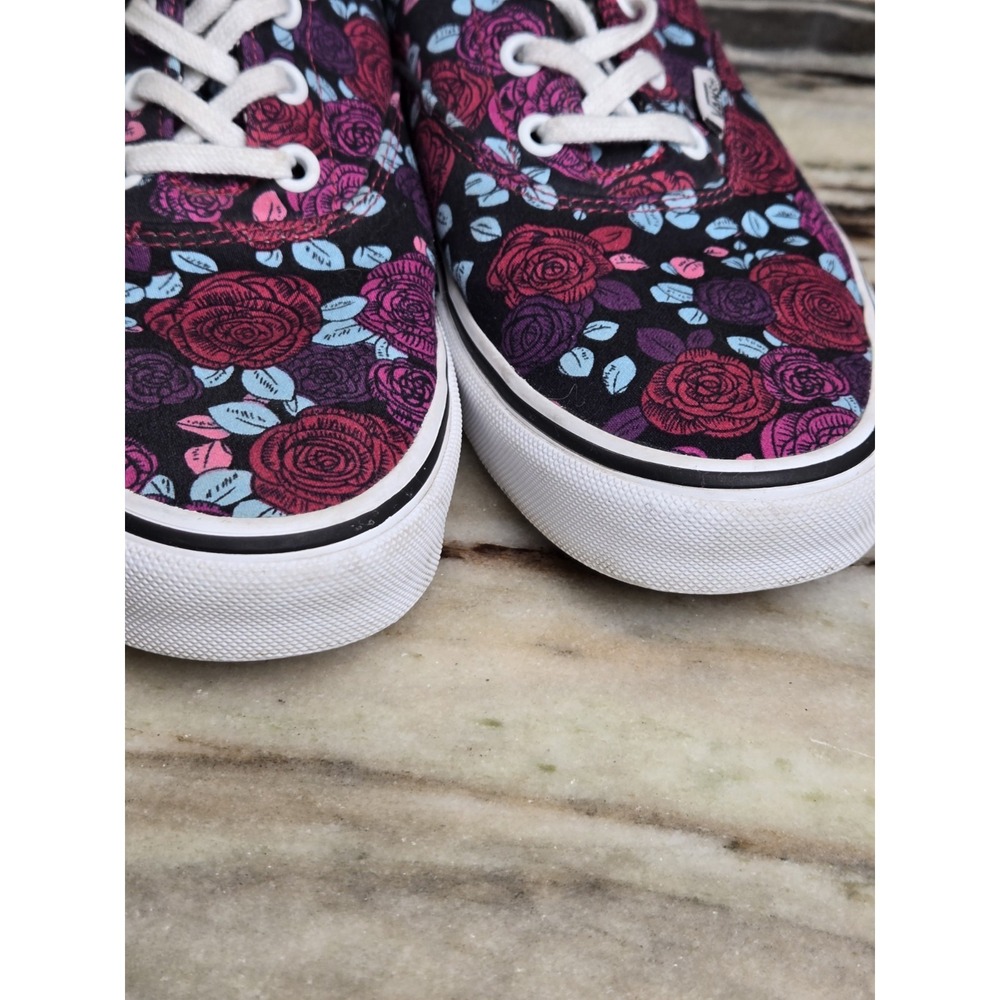 VANS DOHENY ROMANTIC‎ FLORAL Skate shoes sneakers women 10 Roses - Picture 9 of 9